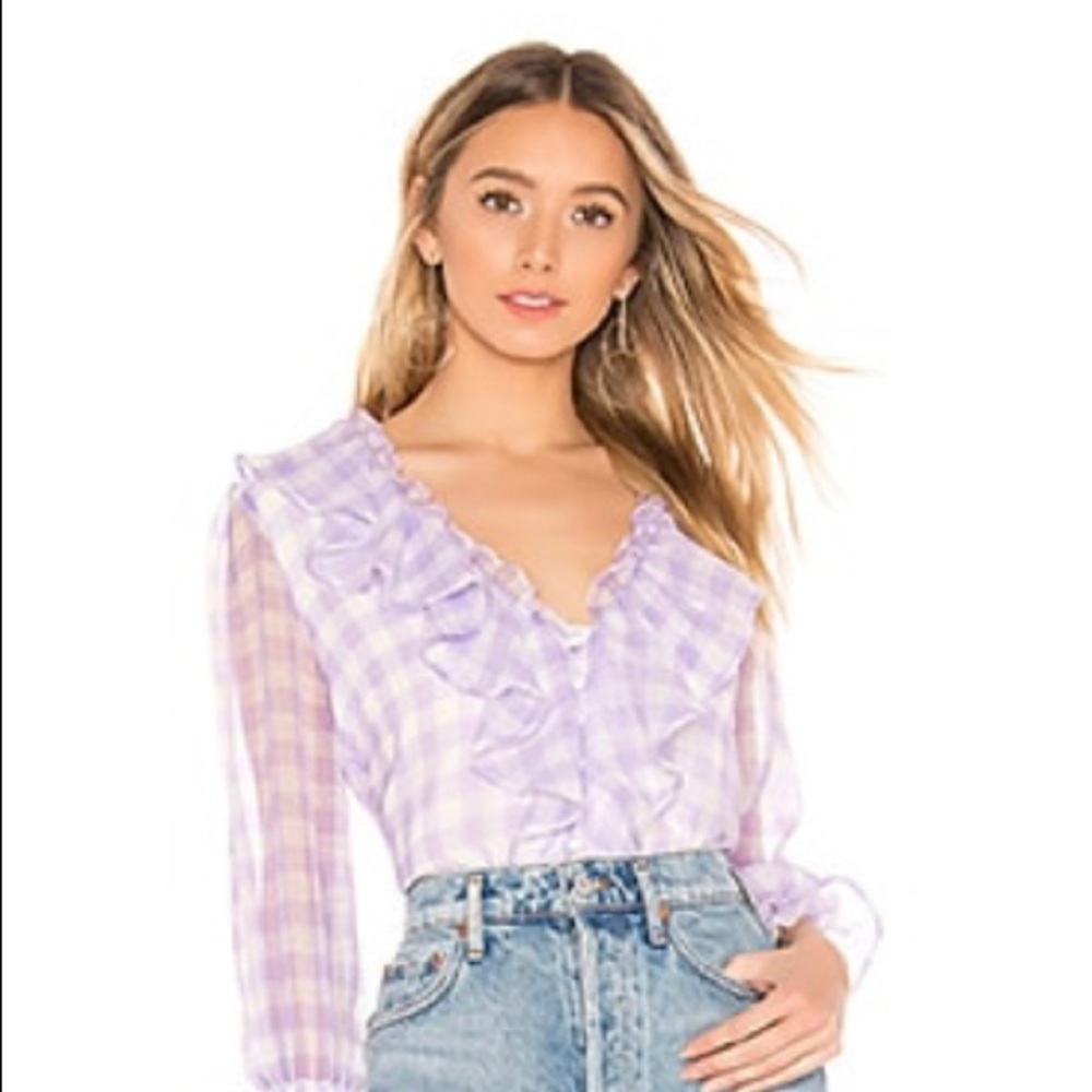 Majorelle Logan top worn once xs